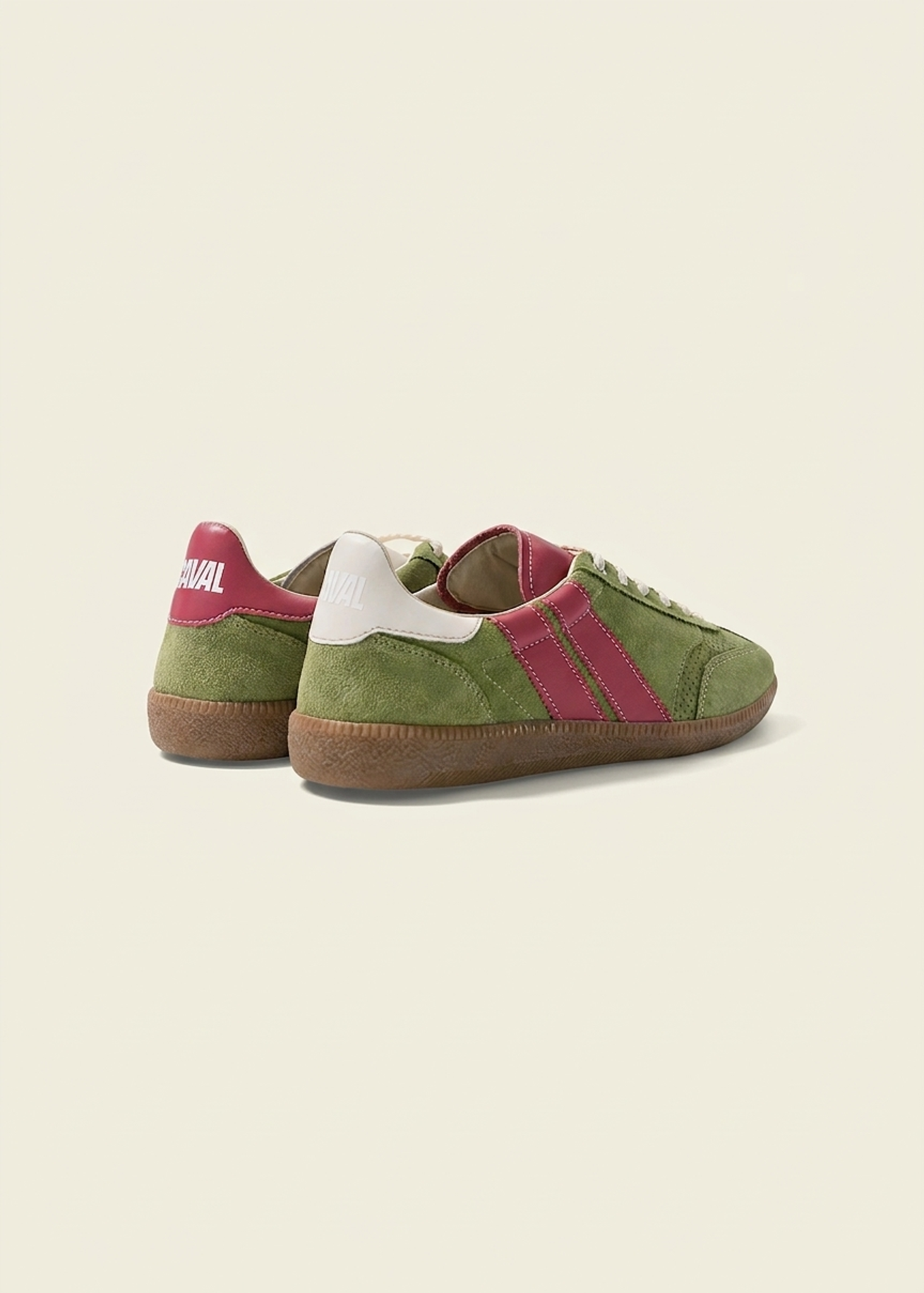 Sneaker aus zertifiziertem Leder | grün "matcha berry pulse", Caval, Foto 4