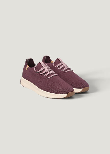 Baskets | bordeaux "tsavo w 2.0 wool - wine" - Saola