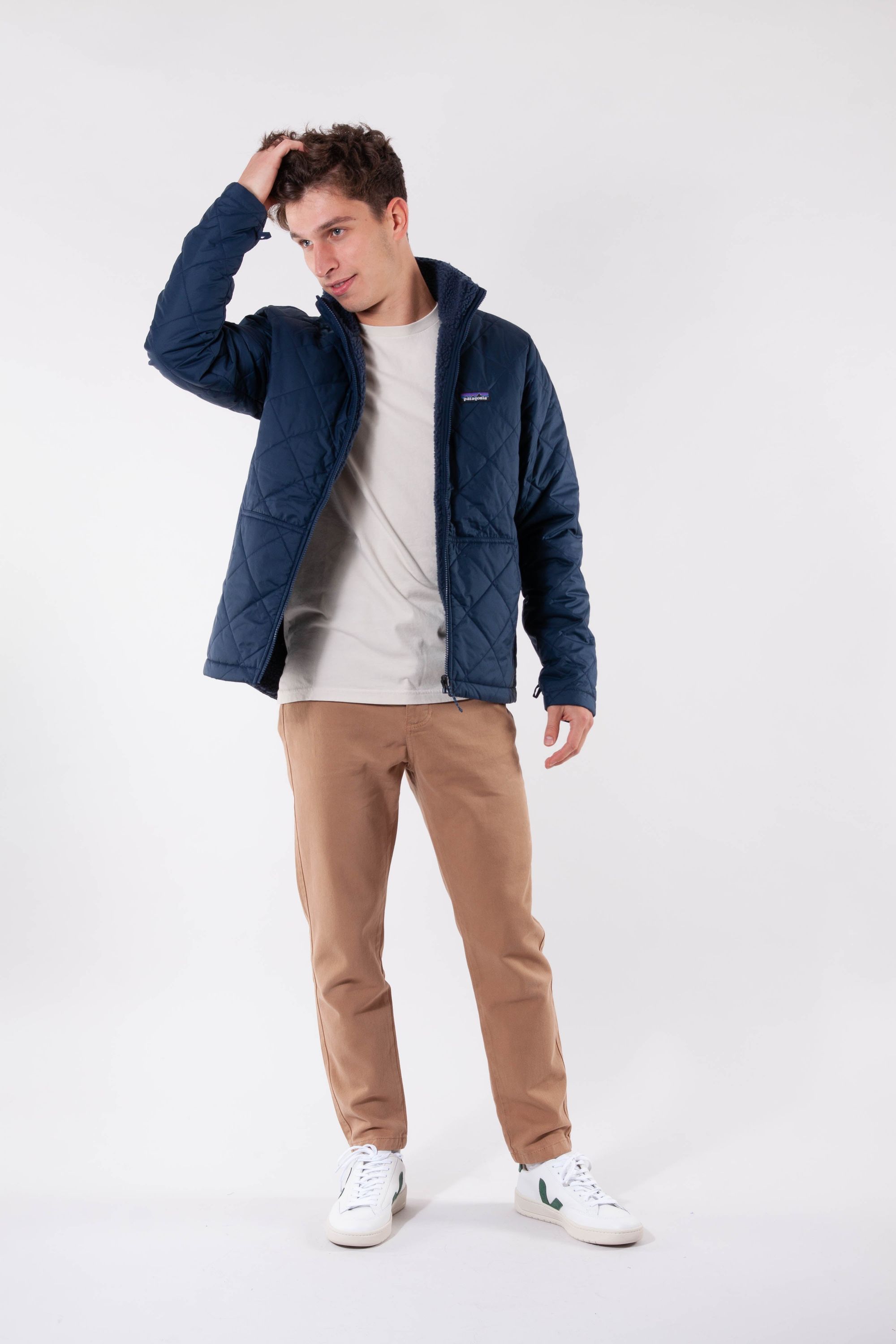 Parka avec doudoune amovible marine recyclés - lone mountain, Patagonia, photo 8