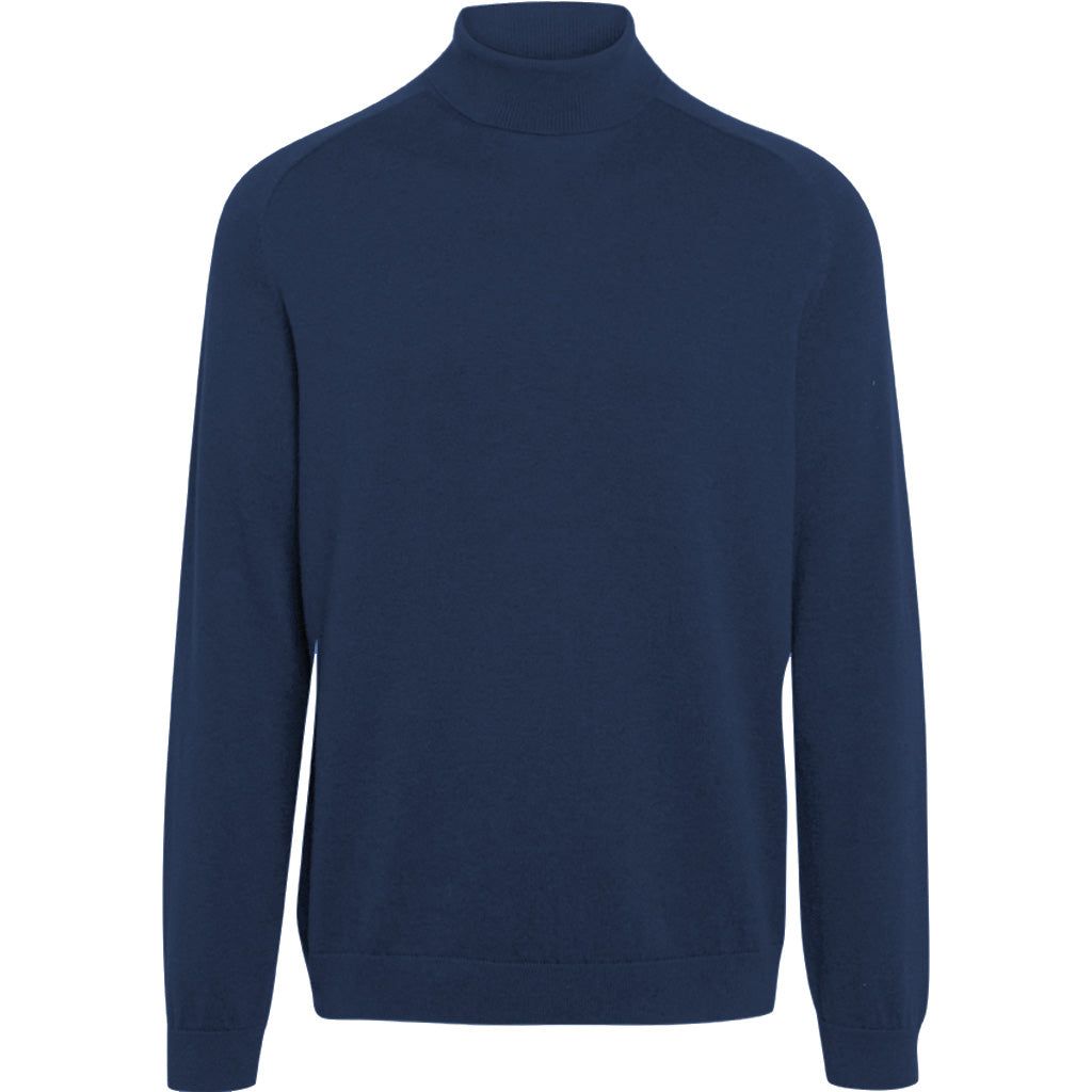 Pull col montant bleu nuit - field, Knowledge Cotton Apparel, photo 5