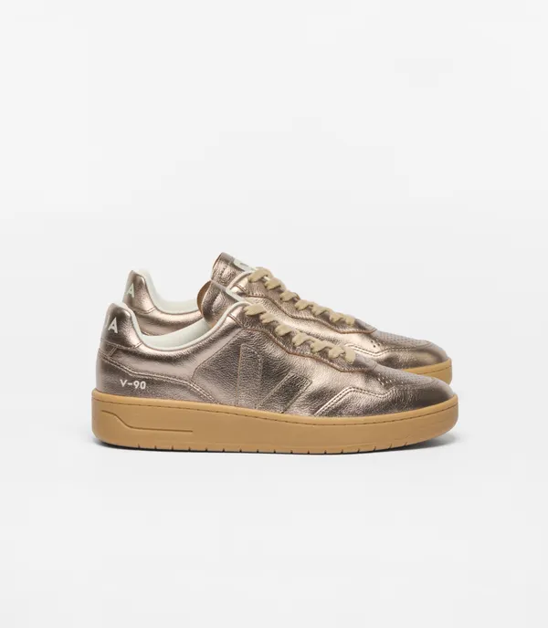 Baskets | marron "v-90 - full-bronze_natural", Veja