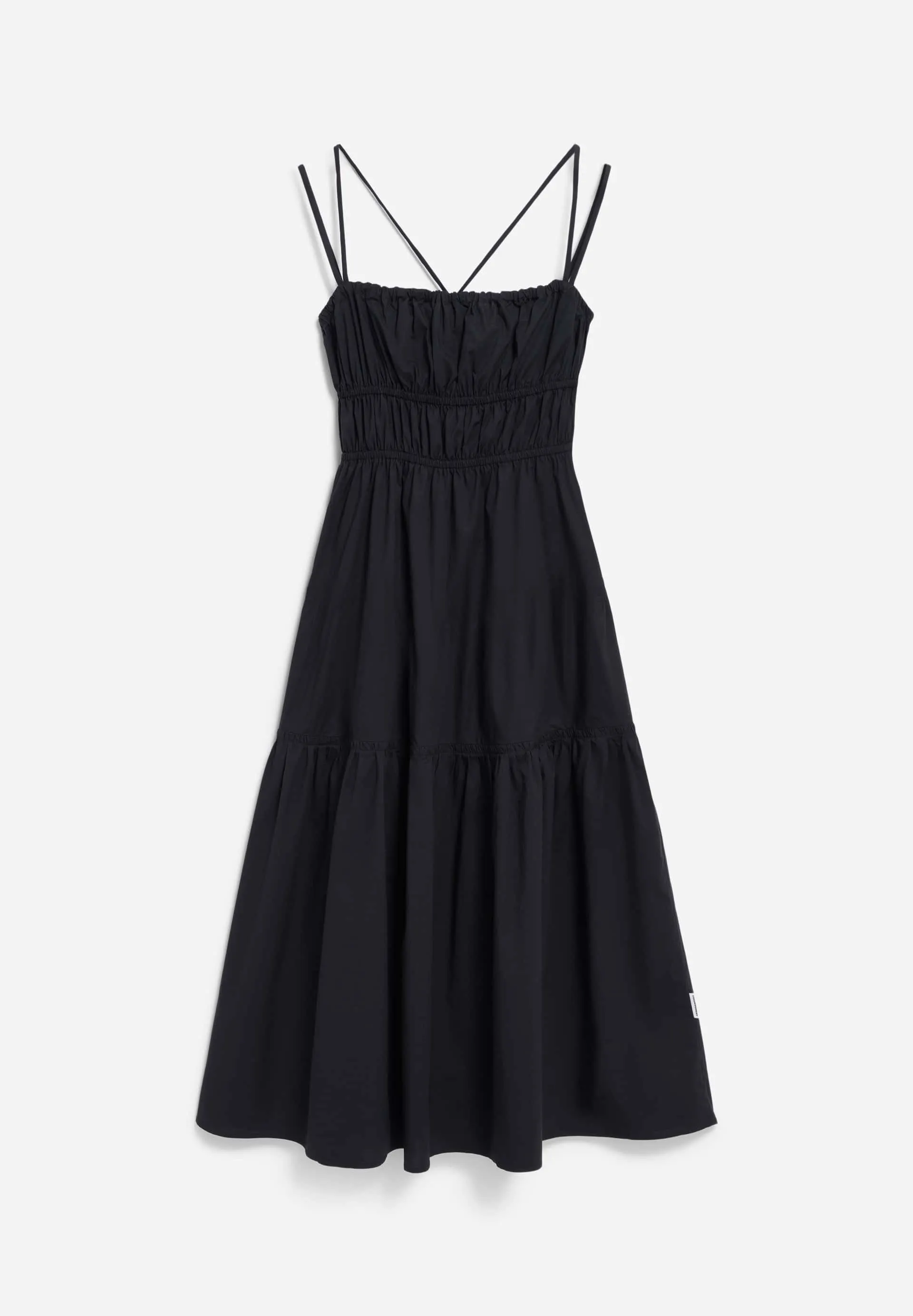 Robe tissée en coton bio  | noir "hetmalaa - black", Armedangels, photo 5