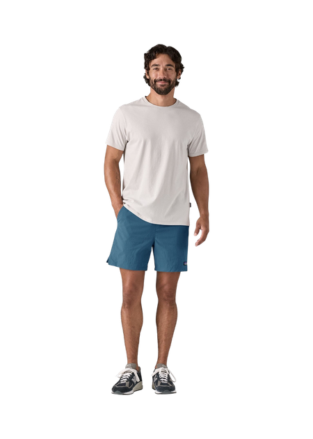 Short en nylon recyclé | bleu "m's baggies lights - 6 in. - still blue"