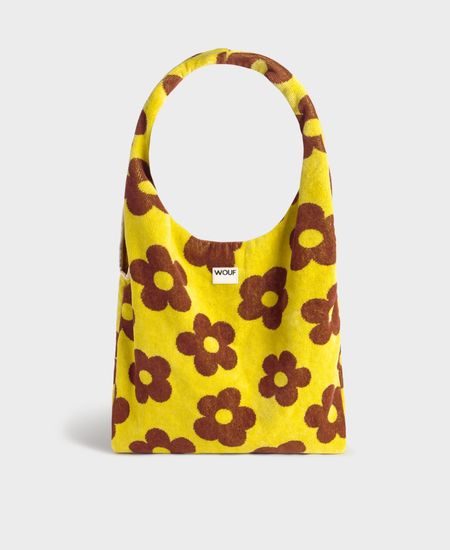 Sac éponge en matières recyclées | jaune "phi phi t-shirt bag"