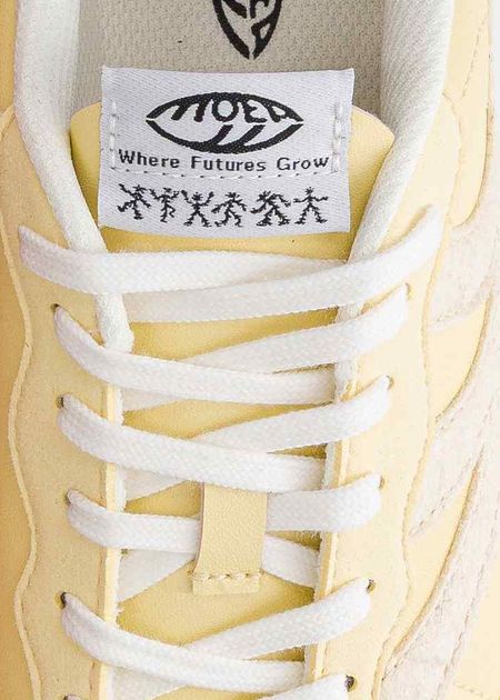 Vegane Sneaker | Gelb "flow - full yellow - pineapple", Moea, Foto 4