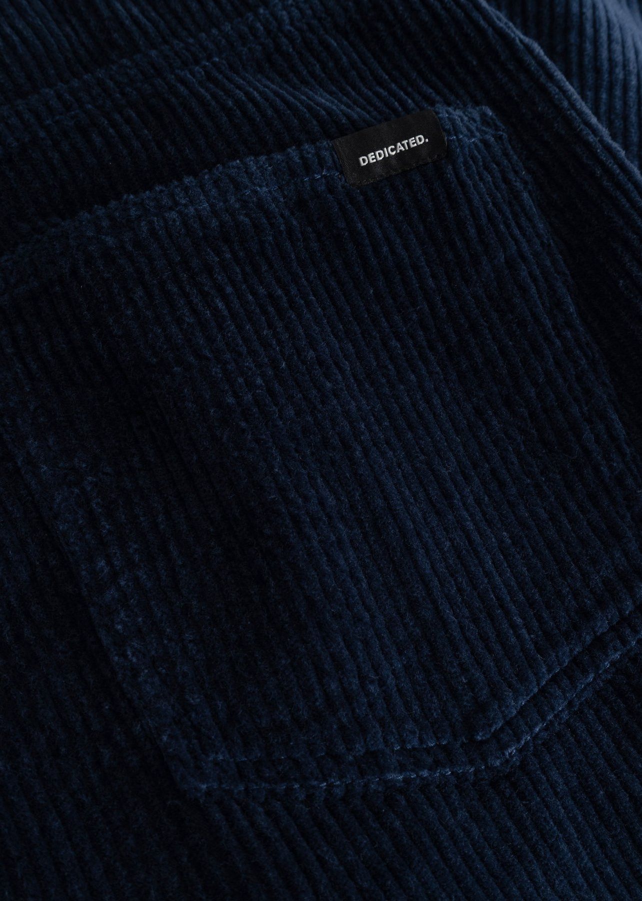 Gerade Cordhose aus Bio-Baumwolle | Blau "Pants hamburg corduroy navy - black iris", Dedicated, Foto 8